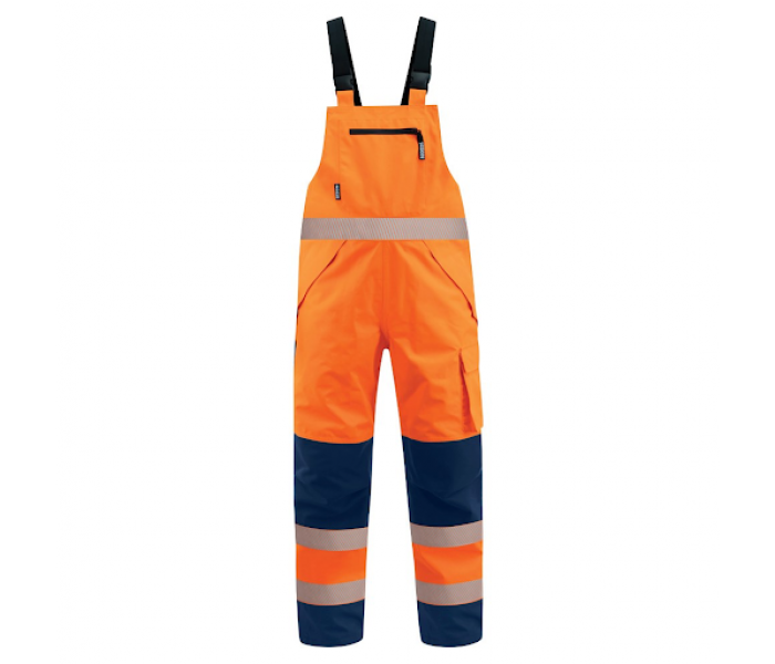 Bison Extreme Hi-Vis Taped Bib-Overpants