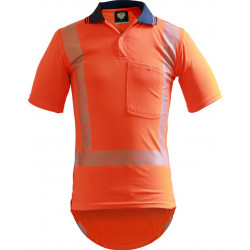 Caution TTMC-W17 Segmented Tape Microfibre Polo