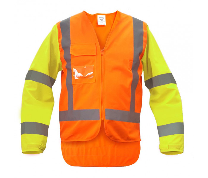 Caution TTMC-W17 MTC L/S Safety Vest