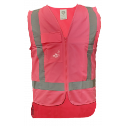 Caution Hi-Vis Taped Basic Safety Vest