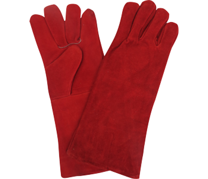 In2Safe Red Weld Glove Pair