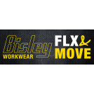 Bisley Flex & Move Utility Zip Stretch S/S Shirt