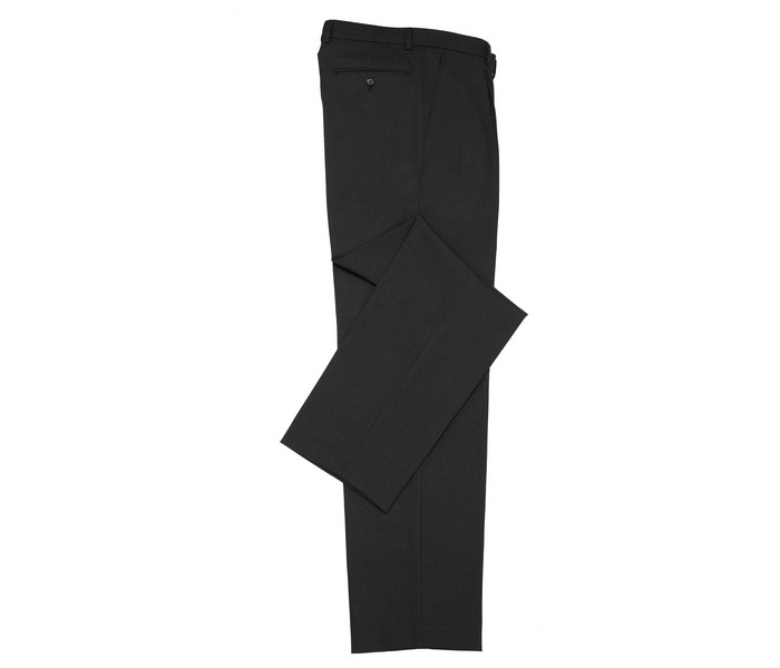 Biz Classic Mens Flat Front Pants