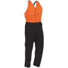 Turu Easy-Action Contrast Overalls : Cotton